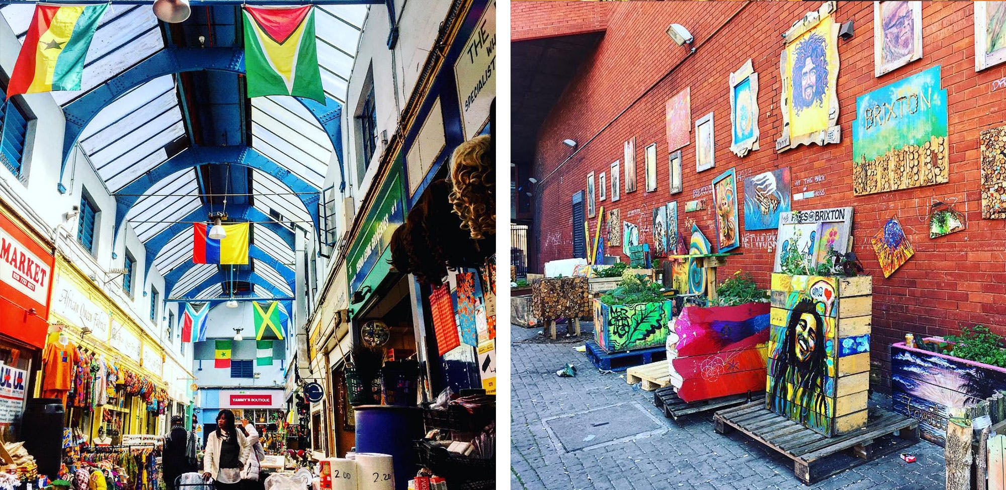 Brixton area is bright, full of colours and life all year long. Head here if you like good music and an out of the ordinary kind of feeling.